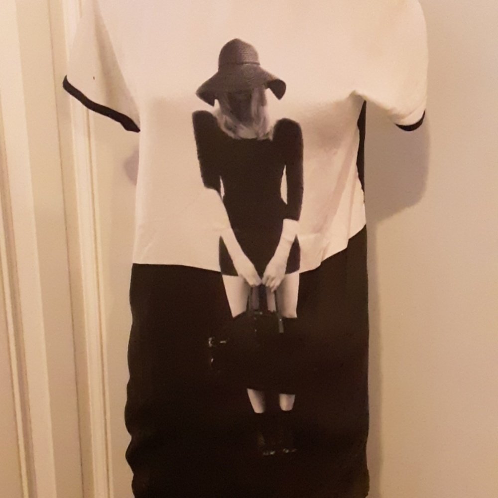 Zara basic evening top